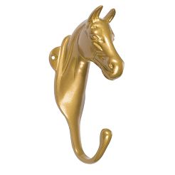 Horse Head Hook HKM  Aluminum, Gold / 15527