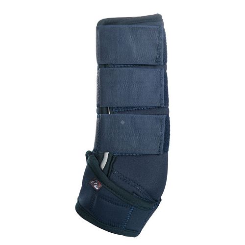 Ochraniacze softoprenowe pełne HKM  Colour - granatowe, para / 2749