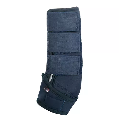 Ochraniacze softoprenowe pełne HKM  Colour - granatowe, para / 2749