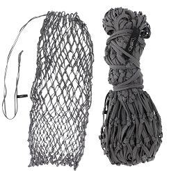 Hay net QHP 5 cm mesh, 4–6 kg capacity, Grey Reflective / 5584