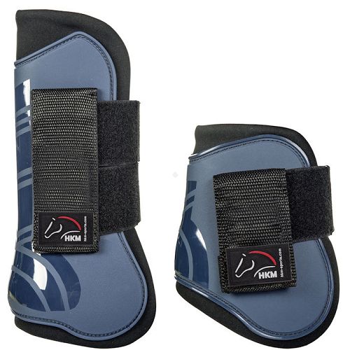 Ochraniacze sportowe HKM Genua, komplet 4 szt, Navy / 9199