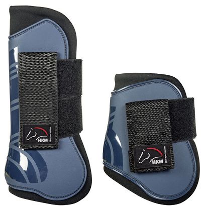 Ochraniacze sportowe HKM Genua, komplet 4 szt, Navy / 9199