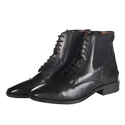 Sztyblety skórzane, sznurowane, z zamkiem z tyłu HKM Kentucky / 9639