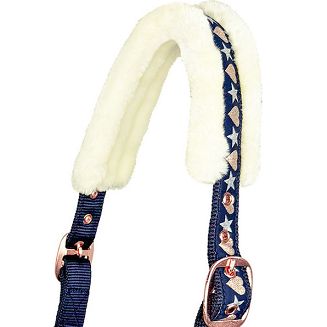Kantar podszyty futrem Y Cyntia - Navy - 2