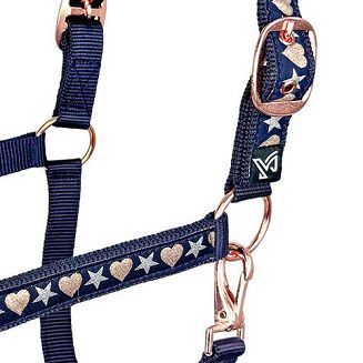 Kantar podszyty futrem Y Cyntia - Navy / 18920 - 5