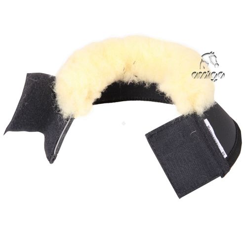  Overreach boots MUSTANG with natural sheepskin / 2043