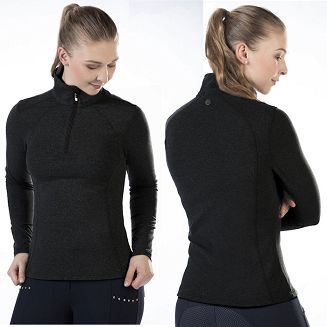 Functional riding shirt HKM Mio, insulated, black / 12978 - 2