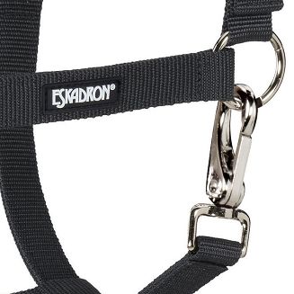 Kantar podszywany ESKADRON Pin Buckle Core, Black / 4100 00 816 290 - 2