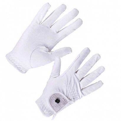 Riding Gloves Kae QHP Kae, white / 7283