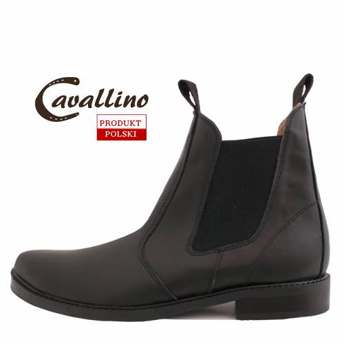 0415702  CAVALLINO Leather jodhpur boots (sizes: 39-45)
