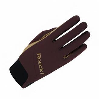 Riding gloves ROECKL Maniva® / 310001 - mahogany
