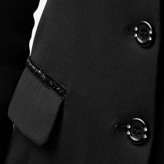 Women´s Show jacket with Glimmer HORZE Ada, black / 4S7KK - 6