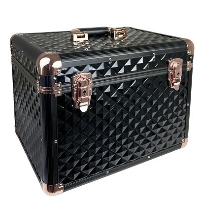 Horse Grooming Equipment Box Y Elegance Black-Rose Gold / 254003