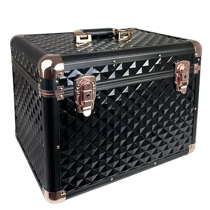 Skrzynka na sprzęt do czyszczenia konia Y Elegance Black-Rose Gold / 254003