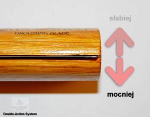 QuickShed™ Deluxe  magiczna szczotka dla konia - 24cm - 3