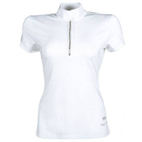 HKM Koszulka konkursowa CRYSTAL  - damska / 8544 kolor biały
