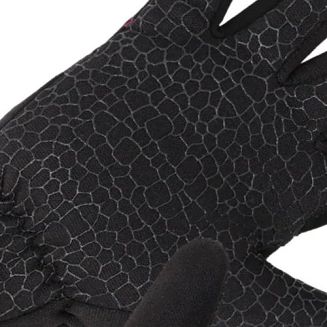 Children’s Riding Gloves  QHP Lize Black-Violet /7346 - 3