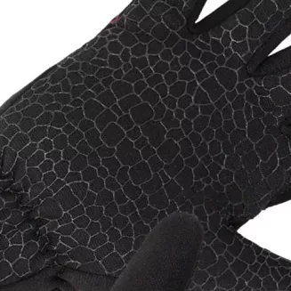 Rękawiczki jeździeckie dziecięce  QHP Lize Black-Violet /7346 - 3