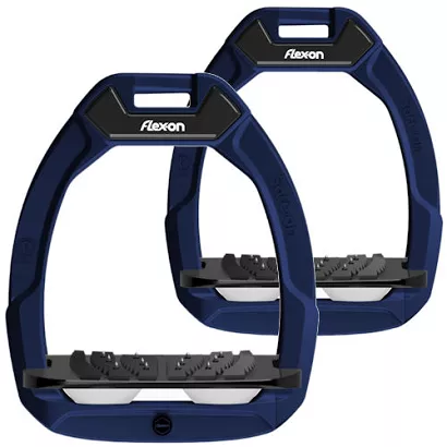 Strzemiona FLEX-ON Safe-on, inclined ULTRA grip - BLUE NAVY
