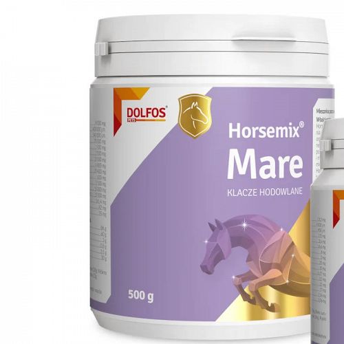 Preparat witaminowo mineralny w proszku, dla klaczy hodowlanych DOLFOS Horsemix® Mare/ 500g