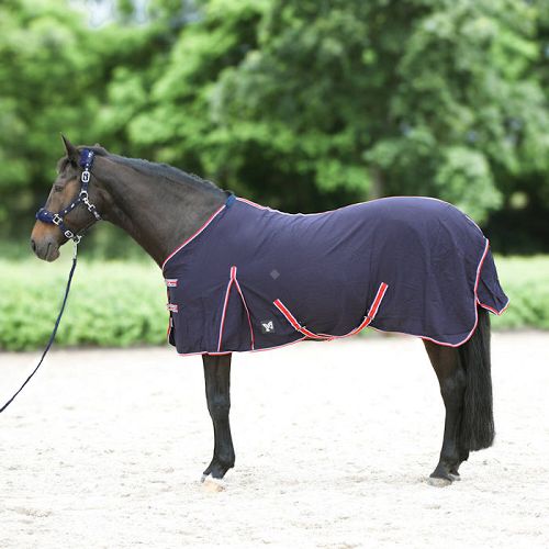 Derka stajenna Y Riva jednowarstwowa, granatowa / 1584