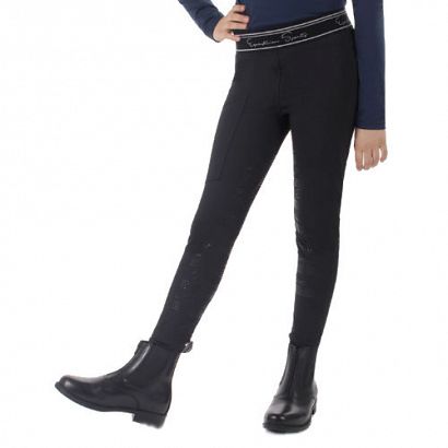 Riding tights QHP EDEN youth, with silicone full seat / 8471