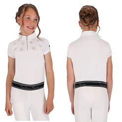 Girls’ Competition Shirt QHP Jipp White / 8927