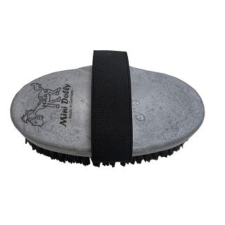 Szczotka HAAS Mini Dolly z sztucznego włosia / 3265 - popielata