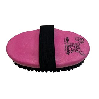 Szczotka HAAS Mini Dolly z sztucznego włosia / 3265 - różowa