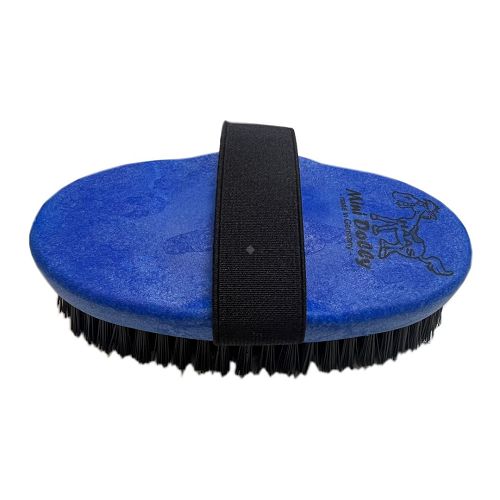 Szczotka HAAS Mini Dolly z sztucznego włosia / 3265 - niebieska