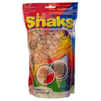 Smaczki dla koni LIKIT 500g - jabłko i cynamon.