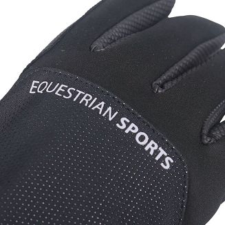 Winter Riding Gloves QHP Waterproof Siberië Black/ 7230 - 2