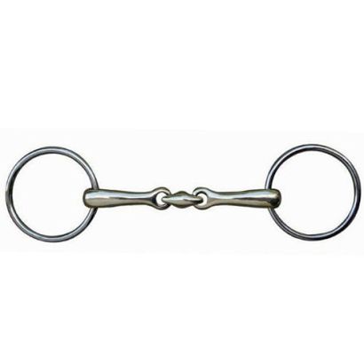 Wędzidło zwykłe, pełne HKM z łącznikiem / 9876