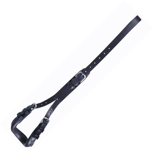 Leather Tail Strap HKM pony-shetty , black/ 5664