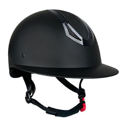 Riding Helmet AMETHYST Shiny Black / EN 1384:2023