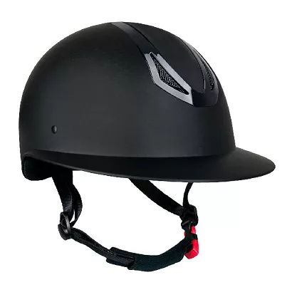 Riding Helmet AMETHYST Shiny Black / EN 1384:2023