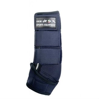 HKM Ochraniacze neoprenowe pełne COLOUR - kolor granatowy