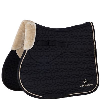 Czaprak wszechstronny VS  COVALLIERO Soft, podszyty futerkiem Black