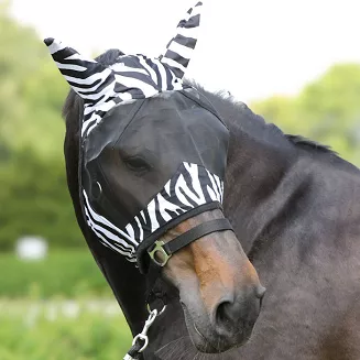 Fly Mask Y ZEBRA – Insect Protection for Horses / 186801 - 3