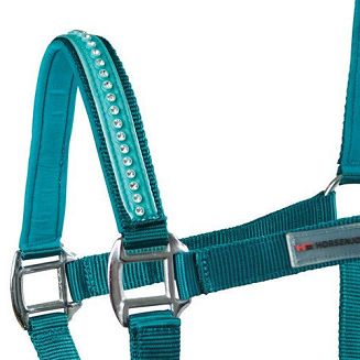 Halter HORSENJOY Glitter Turquoise - 2