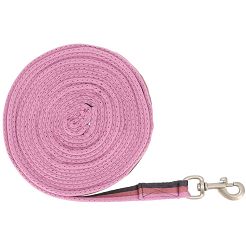 Soft Webbing Lunge Line QHP 8 m Cheery Pink / 1213