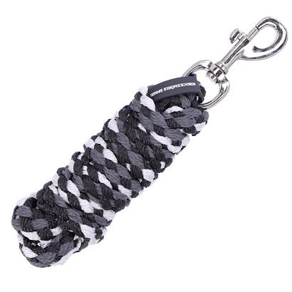 Uwiąz SCHOCKEMÖHLE Catch Style z karabińczykiem obrotowym Dark Grey/Grey/Silver - 1320-00023