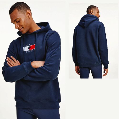 Bluza jeździecka męska  TOMMY HILFIGER Equestrian Hoody Desert Sky / TH10083-004
