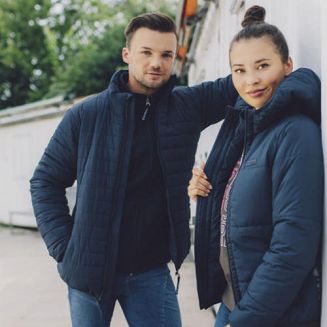 ESKADRON Kurtka męska JOKO II, kolekcja EQUESTRIAN FANATICS Jesień - Zima 2019/20 / 8484 - granat