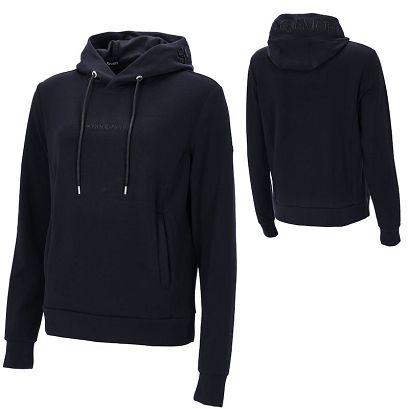 Bluza damska z kapturem SCHOCKEMOHLE Cilia Style, Black / 100045.1