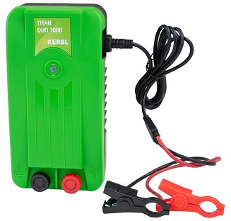 Elektryzator sieciowo akumulatorowy KERBL Titan Duo 1000 / 392513 - 3
