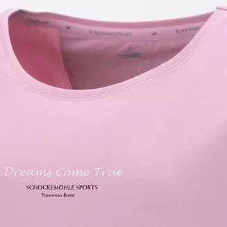 Bawełniana koszulka damska SCHOCKEMÖHLE SPLiv Style Dusty Pink - 2
