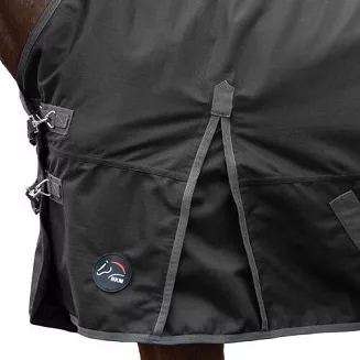 Turnout Rug Highneck  HKM Glasgow, 100 g Filling, 1200D Black / 14994 - 2