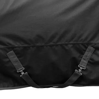 Turnout Rug Highneck  HKM Glasgow, 100 g Filling, 1200D Black / 14994 - 3