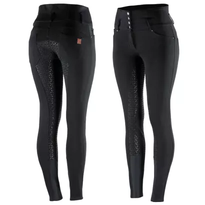 Breeches HORZE TARA women's, silicone grip / 36091